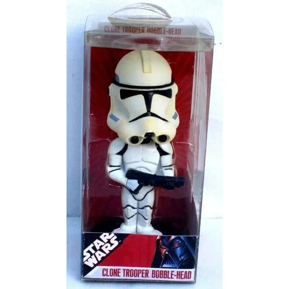 Funko Other - Vintage 2007 Funko Wacky Wobbler Star Wars Clone Trooper Bobble-Head Figure
